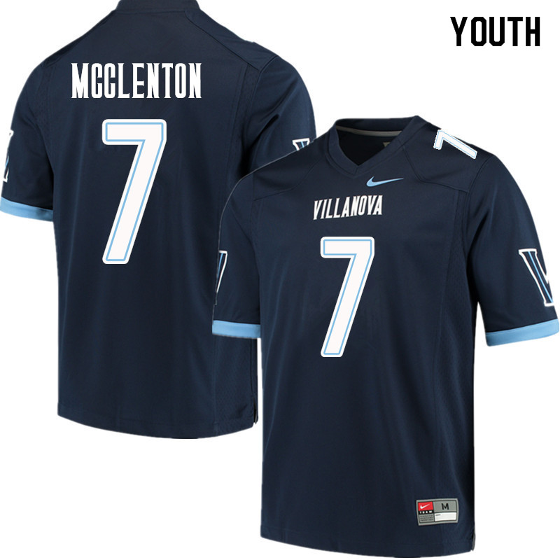 Youth #7 Julian Williams Villanova Wildcats College Football Jerseys Sale-Navy